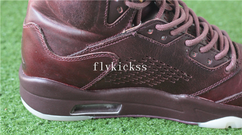 Air Jordan 5 PREM Burgundy Bordeaux